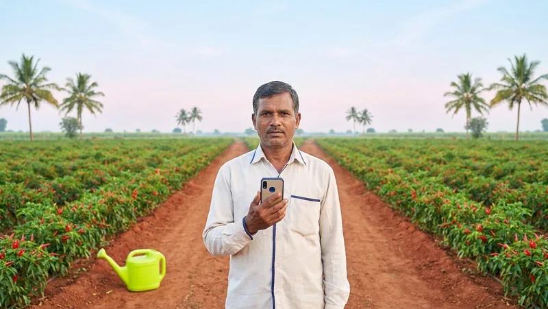 Ein Chatbot auf Telugu: Indiens Chili-Bauern melden ein Fünftel mehr Ertrag