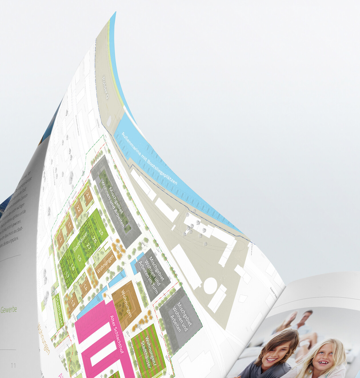 Marina Quartier Broschüre - Plan