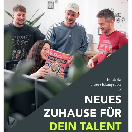ZEIT FÜR EINEN TAPETENWECHSEL Du denkst gern um die Ecke, bist neugierig und sitzt auch gern mal gemütlich zusammen?...