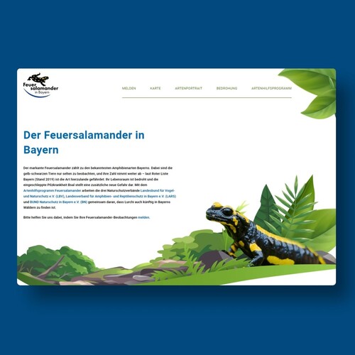 ON FIRE FÜR DEN FEUERSALAMANDER Aus Feuer geboren und in die Flammen geworfen: Der Feuersalamander galt im Mittelalter...