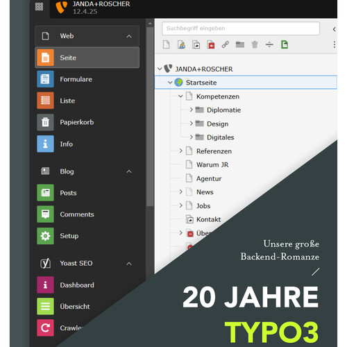 TIPTOP TYPO3 Schon gewusst? Für die Inhaltspflege komplexer Websites ist TYPO3 CMS eines der meistangewendeten...